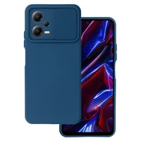 Camshield Soft viedtālruņa apvalks Xiaomi Redmi Note 12 5G/Poco X5 (m) - tumši zils