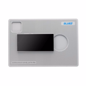 BLUEO tempered glass installation mat