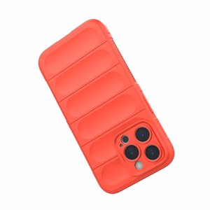 Magic Shield viedtālruņa apvalks iPhone 13 Pro Max elastīgs bruņu sarkanas krāsas vāks