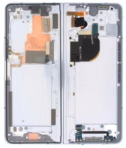 Middle housing Samsung F946 Z Fold5 5G Icy Zils originalus (used Grade A)