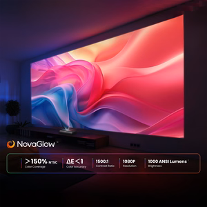 Мультимедийный лазерный RGB-проектор Yaber K300s FullHD 1080p с колонками JBL - чёрный