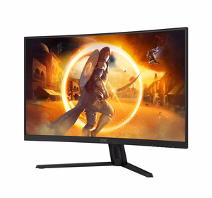AOC G4 CQ32G4VE datora monitors 80 cm (31.5") 2560 x 1440 pikseļi Quad HD LCD melns, pelēks