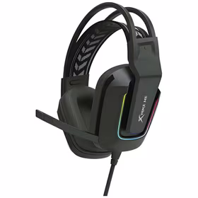XTRIKE ME spēļu austiņasGH-712 Headset w/ Mic melns/black