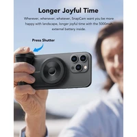 VEGER portatīvais lādētājs 5000 mAh saderīgs ar MagSafe PD QC3.0 20W Tourist (W0569) melna