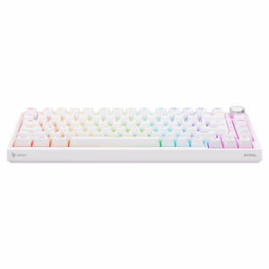 Savio ASTRAL balts JADE keyboard Gaming USB QWERTY US International