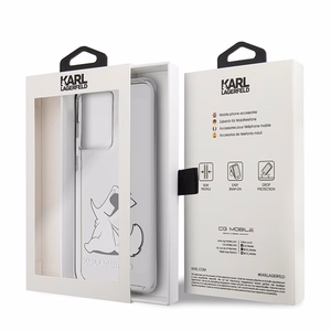 Karl Lagerfeld KLHCS69CFNRC S20 Ultra G988 caurspīdīgs Choupette Fun