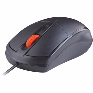 Defender Icon MB-057 optiskā pele 1000 DPI melna klusā klikšķa
