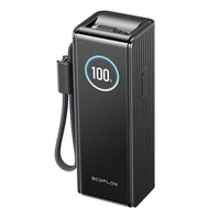 EcoFlow RAPID Powerbank 25000mAh, 170W (iebūvēti 100W kabeļi).