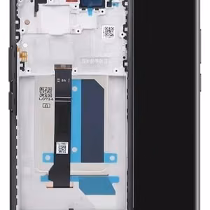 LCD ekrāns Xiaomi Redmi Note 14 Pro+ 5G ar skārienekrānu ar rāmi melns OLED