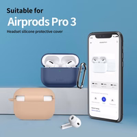 Tech-Protect silikona vāciņš ar āķi AirPods Pro - Tumši zils