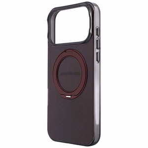 Mercedes AMG IML Double Layer Urban Line vāciņš modelim iPhone 18 Pro Max / 17 Pro Max, ar gredzenu-statīvu, saderīgs ar MagSafe – bordo