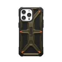 UAG Monarch viedtālruņa apvalks iPhone 15 Pro Max - zaļš kevlar