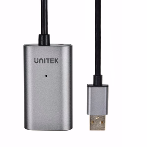 UNITEK Y-271 USB kabelis 5 m USB 2.0 USB A Pelēks