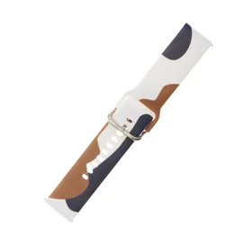 Moro pulksteņa siksna Samsung Galaxy Watch 45 / 46 / 47 mm no silikona - modelis 1