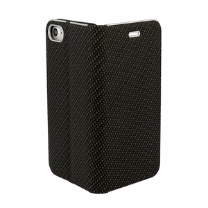 Vennus grāmatas tipa CARBON vāciņš ar rāmi Samsung Galaxy S20 Ultra melns