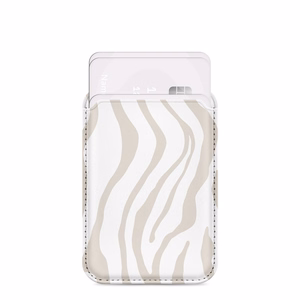 MIO Sandy Zebra Magsafe Case Compatible Card Holder