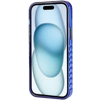 Audi IML Magnētiskais apvalks viedtālrunim iPhone 15/14/13 ar lielu logotipu - zils