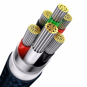 Baseus kabelis Flash Series II 3 in 1 - USB uz Type C, Lightning, Micro USB - 66W 6A 1,2 metri (CASS040003) zils
