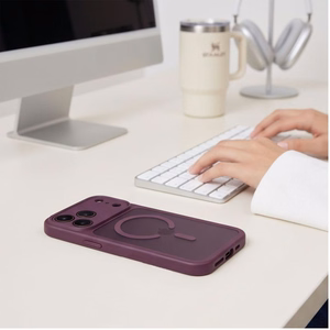 Tech-Protect BasicMag MagSafe maciņš iPhone 17 Pro Max / 18 Pro Max, matēts bordo