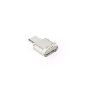 Karte lasītājs MicroSD typ C sudraba