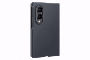 EF971CBE magnētisks silikona maciņš Samsung Galaxy Fold 8, melns