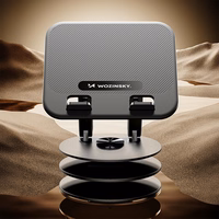 Wozinsky WRS-K75 grozāms statīvs klēpjdatoram un planšetdatoram - melns