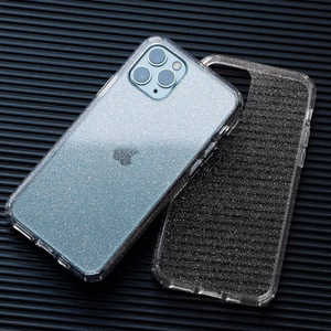 Kristāla mirdzošs apvalks Iphone 13 Pro Max sudraba