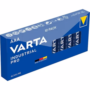 VARTA Alkaline Battery R3 (AAA) Industrial Pro 10 pcs