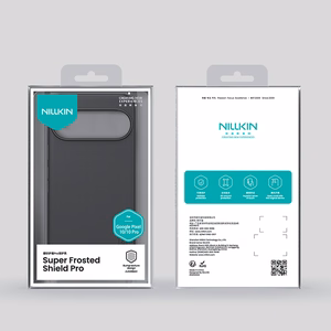 Nillkin Super Frosted Shield Pro Чехол для Google Pixel 10 / 10 Pro - чёрный