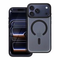 Viedtālruņa apvalks (m) ar MagSafe saderīgs IPHONE 17 Pro Max - melns