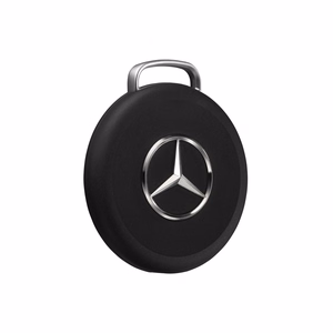 Chipolo LOOP Mercedes – Rechargeable Bluetooth Tracker with Silicone Loop for iOS & Android, Black