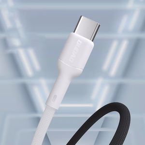 Dudao L9T 5A USB-A - USB-C kabelis 1m - balts