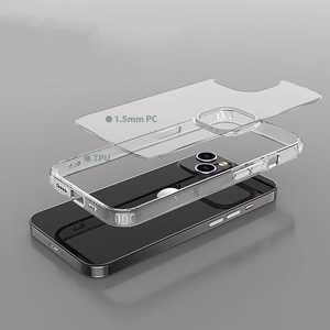 Tech-Protect FlexAir Hybrid iPhone 14 viedtālruņa apvalks - caurspīdīgs