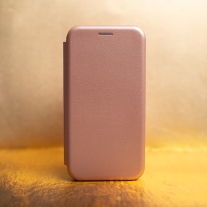 Viedais Diva maciņš for iPhone 16e / 17e rozā zelta