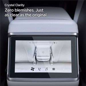 Spigen Glas.tR Slim rūdītais stikls Tesla Model X 2022 / Model S 2021 - Melns