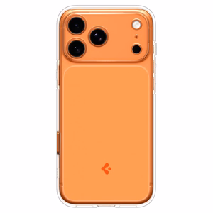 Spigen Thin Fit MagSafe Чехол для iPhone 17 Pro Max - прозрачный оранжевый