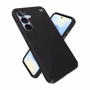 Speck Presidio2 Grip Magnet vāciņš ierīcei Samsung Galaxy S25+ / S24+, melns / slānekļa pelēks