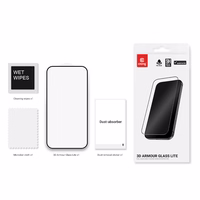 Crong 3D Armour Glass Lite - Full līme Tempered Glass Xiaomi Redmi 15 5G
