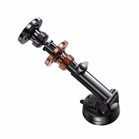 FORCELL F-GRIP PrecisionX magnētiskais automašīnas turētājs vējstiklam / panelim / gaisa ventilācijai, saderīgs ar MagSafe, melns