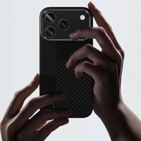 Benks Montage Magnētiskā Armor Air Kevlar Apvalks Metāla Rāmis 600D+1500D (MB68) Iphone 17 Air - melns