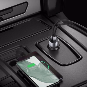 Ugreen auto lādētājs USB / USB Type C Quick Charge 3.0 Power Delivery 36W 3A pelēks (CD213 60980)