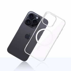 3mk Caurspīdīgs Magnētiskais apvalks Apple iPhone 16 Pro - caurspīdīgs