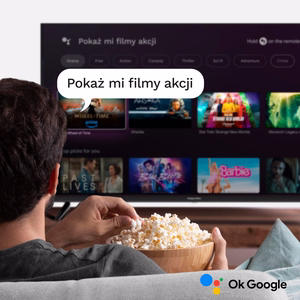 Krüger&Matz Google TV tālvadības pults