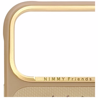 Nimmy Lucky Fashion Cat MagSafe maciņš iPhone 17 Pro brūns