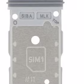 SIM card holder Samsung S921 S24/S926 S24 Plus Dual Sandstone Oranžs original (service pack)