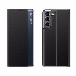Jauns viedtālruņa apvalks Samsung Galaxy S23+ ar statīvu, melns