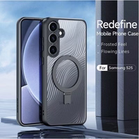 Maciņš Dux Ducis "Aimo Mag Stand" Samsung S938 S25 Ultra melns