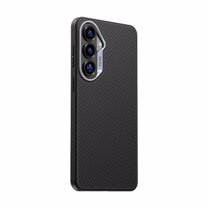 Benks Magnetic Armor Pro Kevlar metāla rāmis maciņš 600D G048 priekš Samsung Galaxy S26 melns