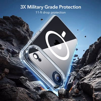 ESR Classic Hybrid MagSafe + rūdītā stikla komplekts iPhone 17 Air - caurspīdīgs