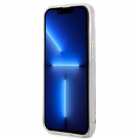 Karl Lagerfeld Flower Ikonik Karl viedtālruņa apvalks iPhone 13 mini - caurspīdīgs